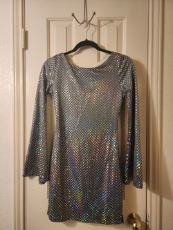 Grey Cocktail Dress