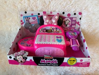Disney Junior Minnie Mouse Bowtique Cash Register made by Just Play