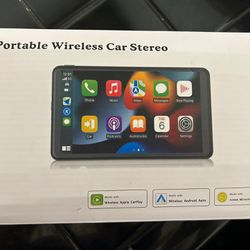 Portable Car Stereo