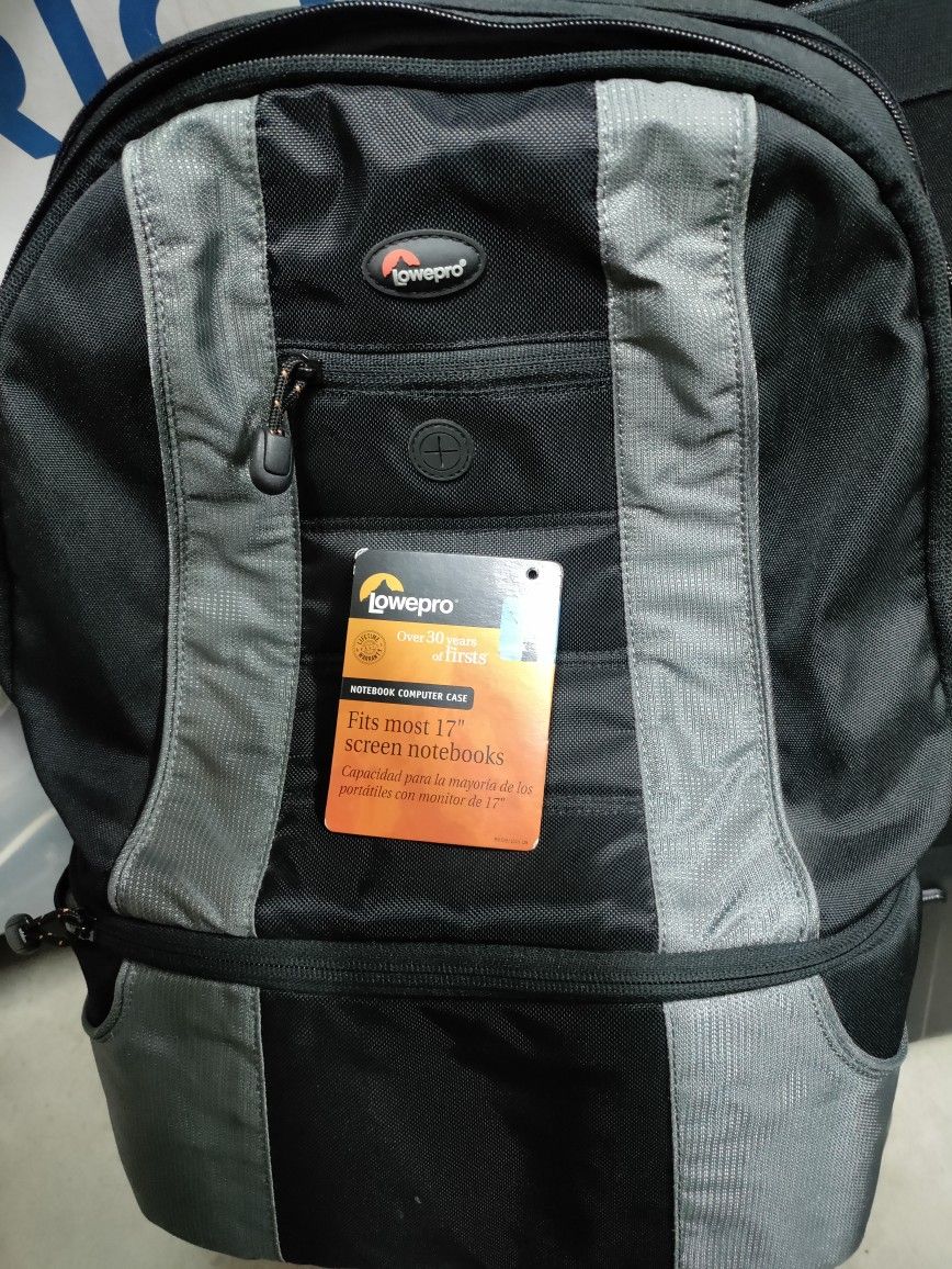 Camera / Notebook padded Backpack w/ inserts