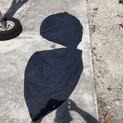 Outboard cowling covers