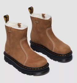 Dr. Martens Zebzag Rigger Warm Lined Boots - Size Women 11 - NEW