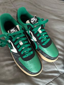 Nike Air Force 1 Low Green Black Sneakers