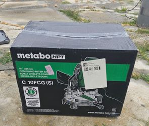 Metabo HPT C10FCG 10-Inch Compound Miter Saw