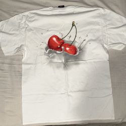 HUF Cherry Large White Shirt