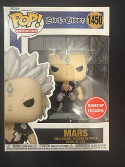 Funko Pop! Animation Black Clover Mars #1450 GameStop Exclusive