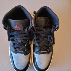 Jordan 1 MID SHADOW Black Size 7 