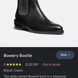 Coach Boots