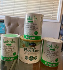 New Enfamil & Bobbie Baby Formula