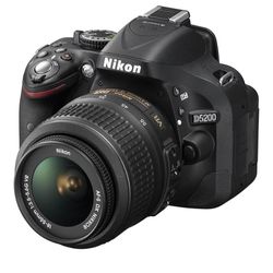 Nikon D5200 24 Megapixel Digital SLR Camera with 18-55mm VR Lens Kit - Black