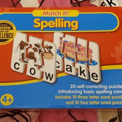 Match It Spelling Educational Puzzle Game