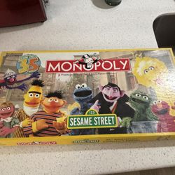 Sesame Street Monopoly 35 years