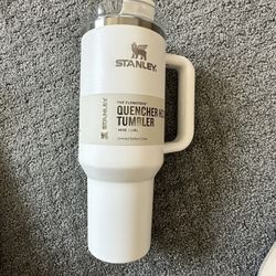 Limited Edition White Stanley Quencher H2O Tumbler Cup