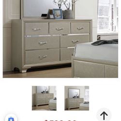 Dresser And Mirror 