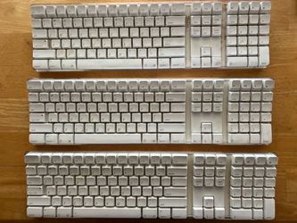 Apple Pro wireless Keyboard Lot of 3 - NOT working correctly.