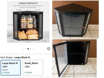 Corner Bread Box $25