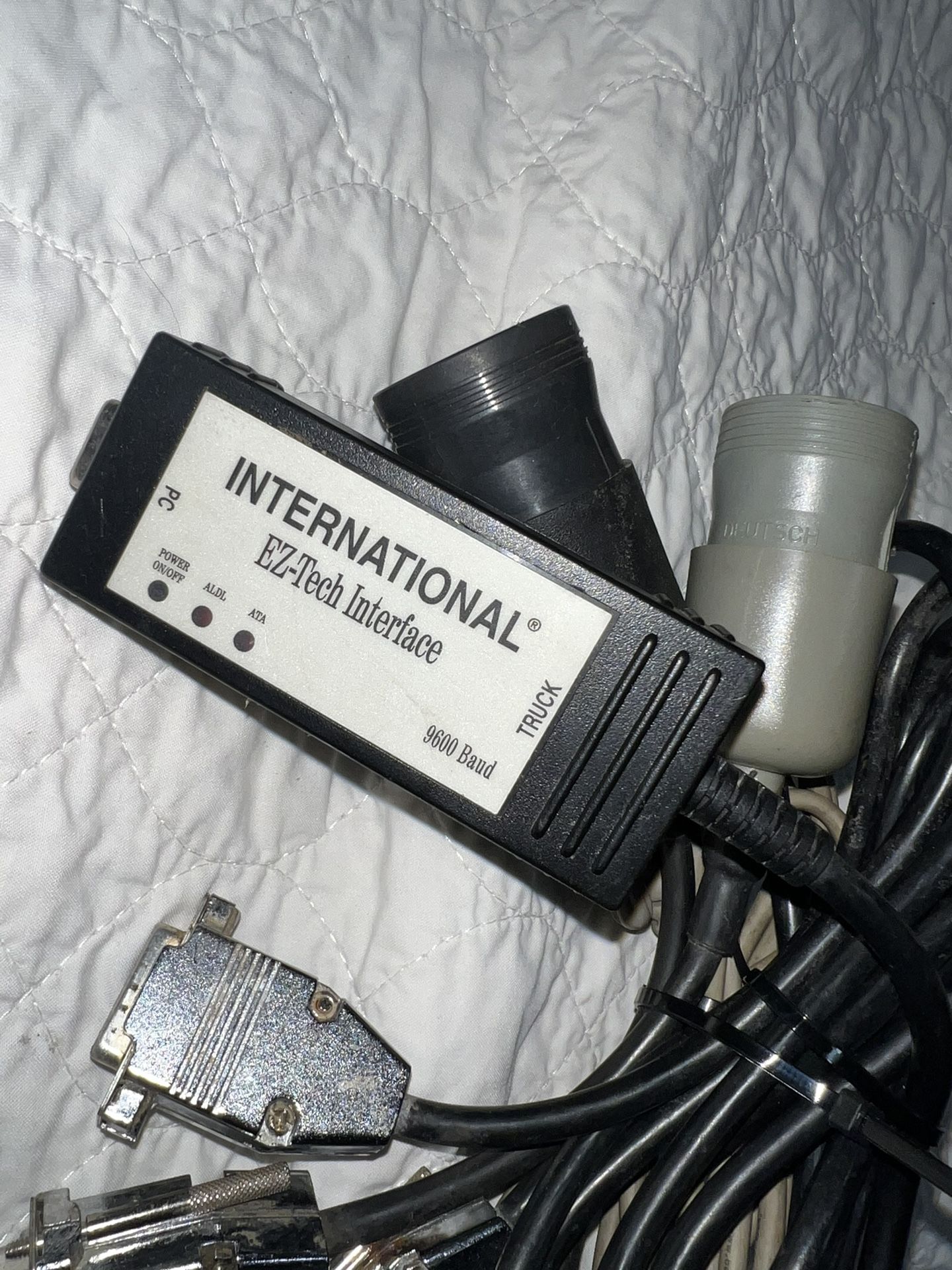 International EZ-Tech Diagnostic Interface with adapters