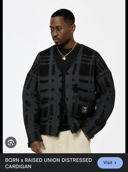 Union X Born X Raised Cardigan XL