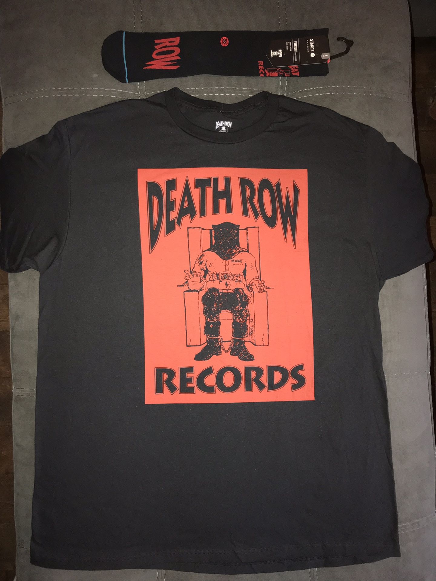 Death Row Records Shirt and Socks Duo- Brand new! for Sale in Aledo, TX ...