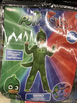 Pjmask gekko Halloween costume for toddlers