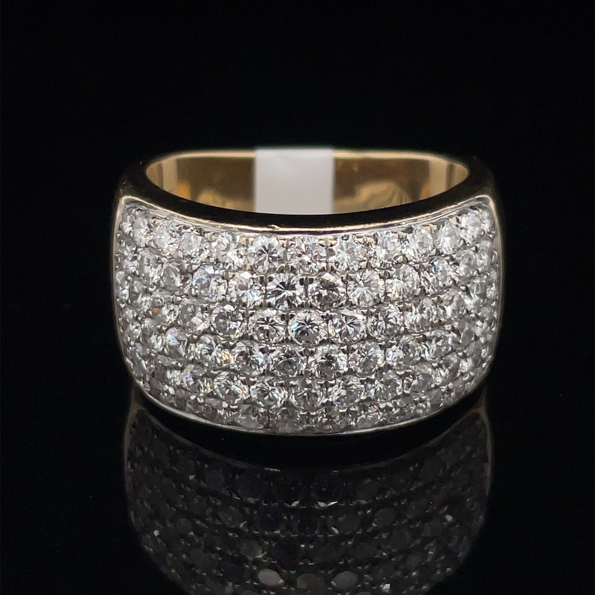 10KT Yellow Gold Diamond Ring 13.50g 3CTW Size 10 1/2 168989