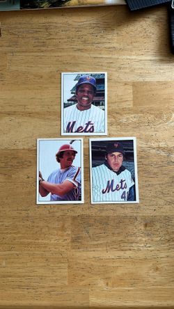 1975 SSPC Baseball Cards Mays, Schmidt & Seaver (NrMt/mint)