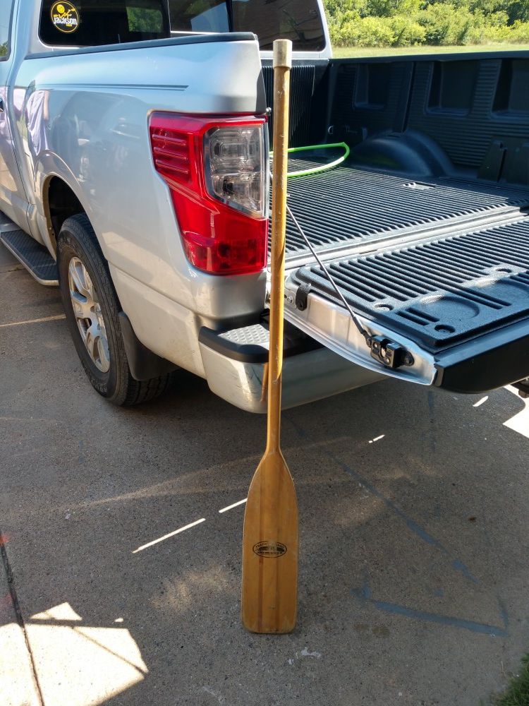 Wooden Canoe paddle for Sale in Grand Prairie, TX OfferUp