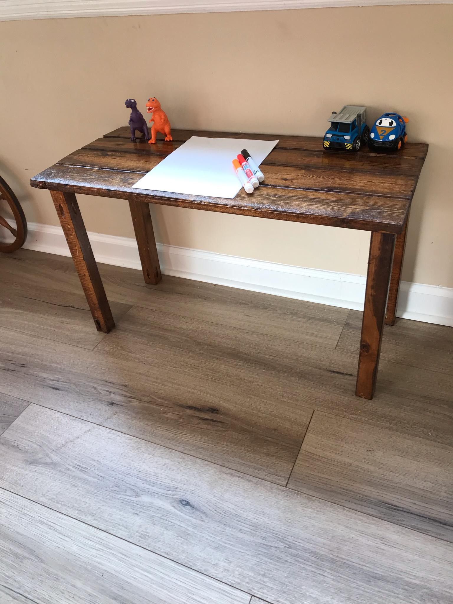 Toddler Desk or Kids Play Table