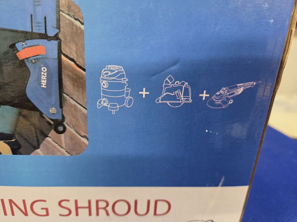 Brand New Still In Box HERZO Seattle Saw Attachment Shroud For Double Cut