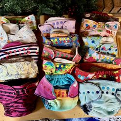 17 Cloth Diapers