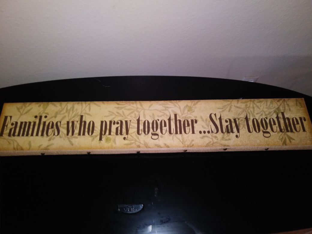 Brand New Burlap Sign