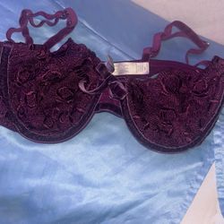 Purple Victoria Secret Bra 34c