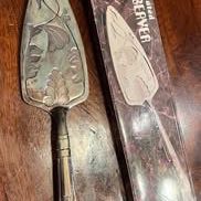 Silver Plate Cake Server