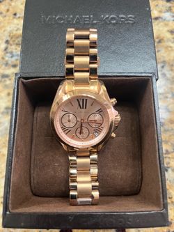 Women’s Rose Gold Michael Kor Watch