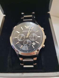 Emporio Armani Men's Chronograph Stainless Steel Watch