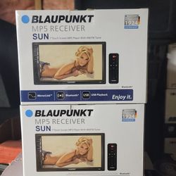 7" DOUBLE Din With Bluetooth  New