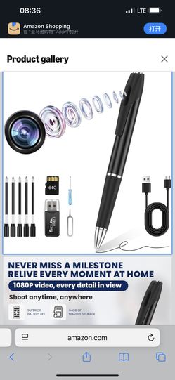 camera pen