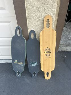 Longboard decks