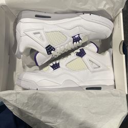Jordan Metallic Purples 4’s