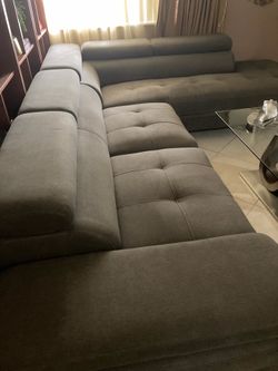 Sectional Sofa Dark Gray