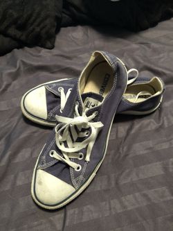 Navy converse