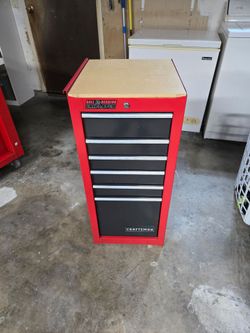 Craftsman ball bearing griplatch side tool box