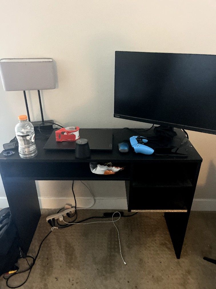 Small Black Desk