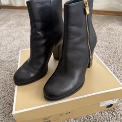 Michael Kors Women’s Leather Ankle Boots 