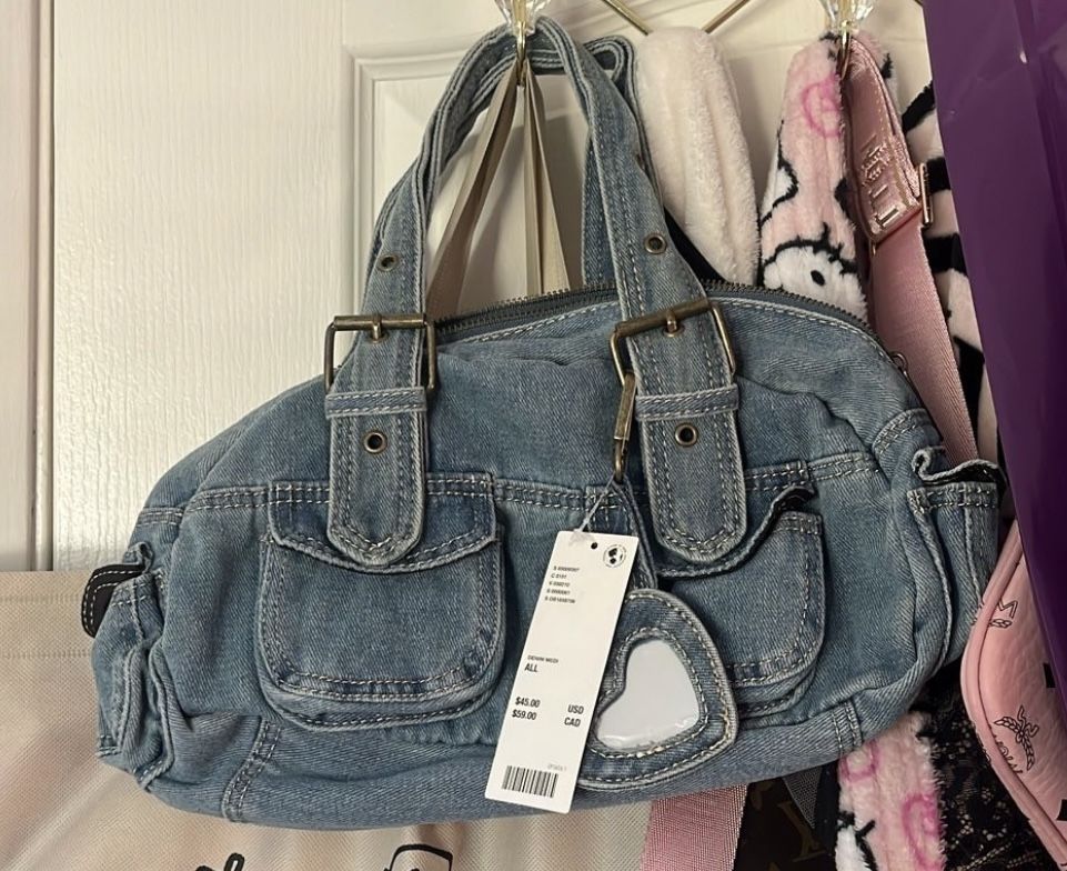 Urban outfitters BDG Denim Duffle Shoulder Bag