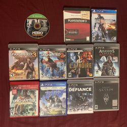 PlayStation 3 4 Xbox One Games