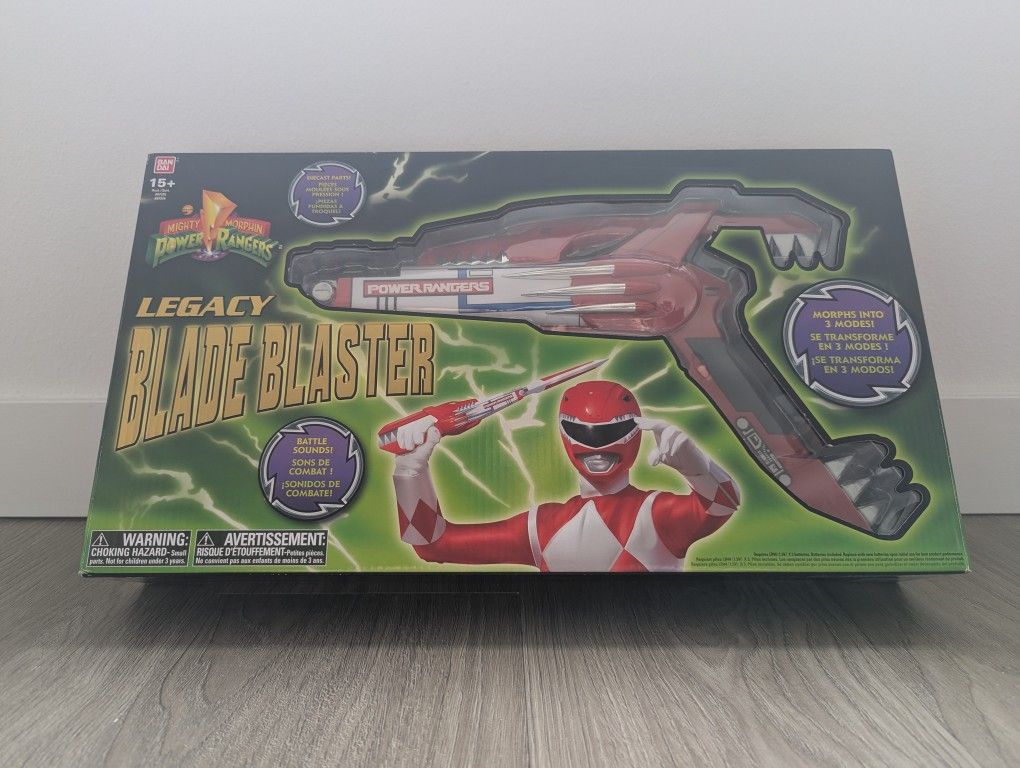 Mighty Morphin Power Rangers Legacy Blade Blaster