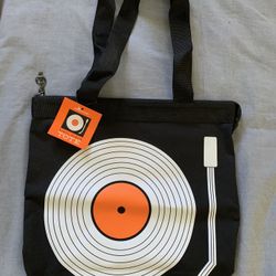 Vinyl Holder Tote Bag