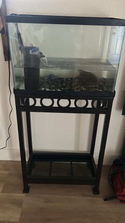 20 gallon tank & Custom stand