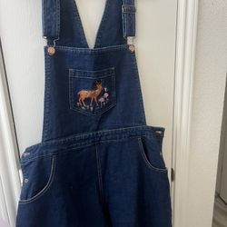 Mod Clothing Short Overalls 